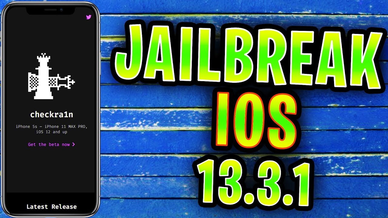 ios 13.3 jailbreak checkra1n